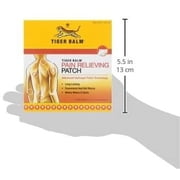 Tiger Balm Patch, Pain Relieving Patch, 5-Count Packages (Pack of 12)