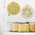 thumbnail image 3 of Flowers DIY Embroidery Ribbon Set  Beginners With Embroidery Shed Sewing Kit  Cross-stitch Crafts Hand-stitched Decoration, 3 of 11