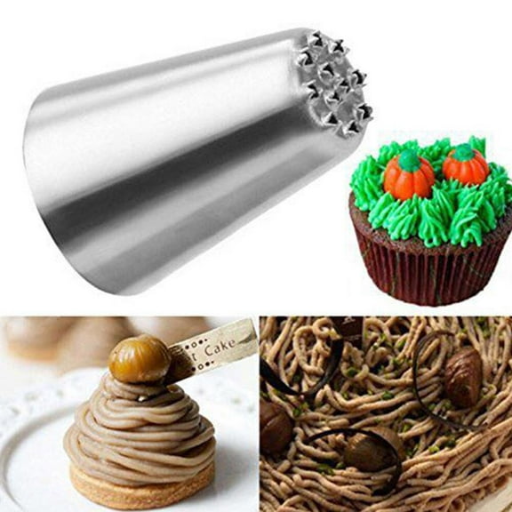 SHAPERME Grass Baking Decorating Cake Icing Piping Nozzles F9U2 Tips Tools |д ту [т б шρ