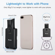 Eyoyo QR Code Scanner Bluetooth Wireless Barcode Scanner Phone Back Clip 1D 2D EAN UPC PC Warehouse Inventory Reader