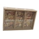 thumbnail image 1 of Alcancía de madera Colección de alcancías Decoración Montaje en pared Aprender a ahorrar dinero Tres cuadrículas, 1 of 9