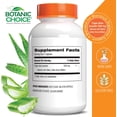 thumbnail image 4 of Botanic Choice Aloe Vera Capsules 500mg, Gluten Free Liver Support Supplement, 90 Count, 4 of 6