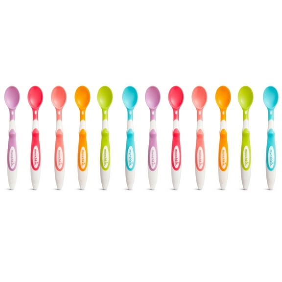 Munchkin® Soft Tip™ Infant Spoons, Multi-Color, Unisex, 12 Pack