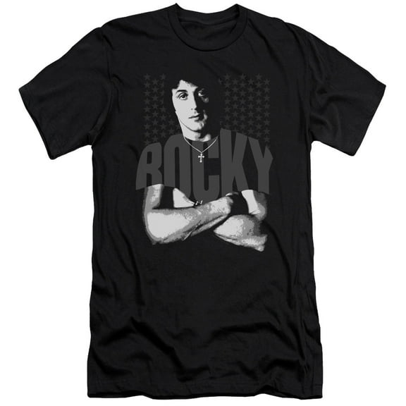 Rocky Shirt Adult 30/1 T-Shirt Black