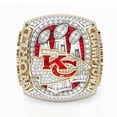 thumbnail image 1 of Anillo oficial del campeonato del Super Bowl de los Kansas Chiefs Un anillo resistente y compacto, 1 of 2