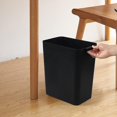 thumbnail image 5 of 4.5 Gallon Black Plastic Small Trash Can, Slim Waste Basket for Bathroom Office, 3 Packs, 5 of 7