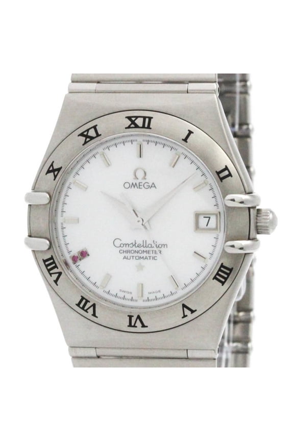 Pre-Owned OMEGA Constellation Ruby MOP Dial LTD Edition Watch 1516.76 Polished (Good)