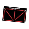 thumbnail image 4 of koolsoo Football Training Mat Lightweight Agility Footstep Training Mat for Home Use Red, 4 of 9
