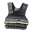 thumbnail image 2 of Juego de chaleco de peso Ropa de entrenamiento pesado Vestible Vestible Vestible Pesaje ajustable con tiras reflectantes para la construcción de, 2 of 8