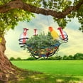 thumbnail image 4 of Hanging Basket Hummingbird Feeder Outdoor Hummingbird Water Feeder Hanging Type, 4 of 5