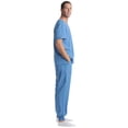 thumbnail image 2 of Just Love Men's 2-Piece V-Neck Medical Scrub Set (Ceil Stretch Fabric, X-Small), 2 of 3