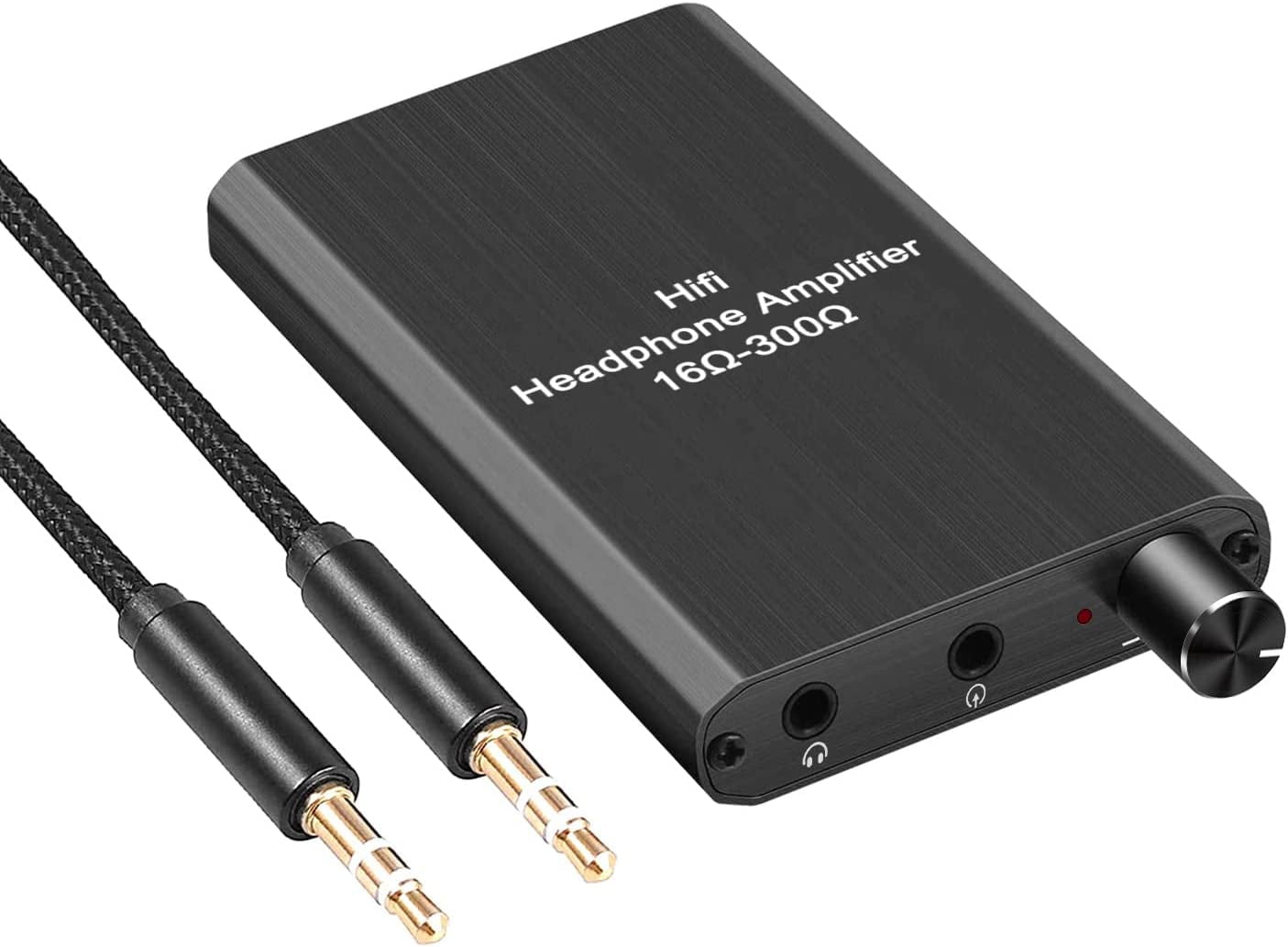 Portable Headphone amp 3.5mm Stereo Audio Out, Powered by Lithium y