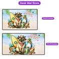 thumbnail image 5 of Siamese Hello Summer with Sunglasses and Surfboard Tropical Vibes Desk Mat Full Keyboard Mouse Pad Cat Lover Kitten Owner Gifts Large Mousepad - 00007, 5 of 5