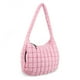 thumbnail image 1 of Bolsa acolchada UIXIZQ para mujer, acolchada, de nailon, color rosa, 1 of 7