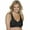 Black & White, variant on Constant Comfort Women's Bralette Pack, X-Temp, ComfortFlex Fit, 2-Pack White/Grey 3XL