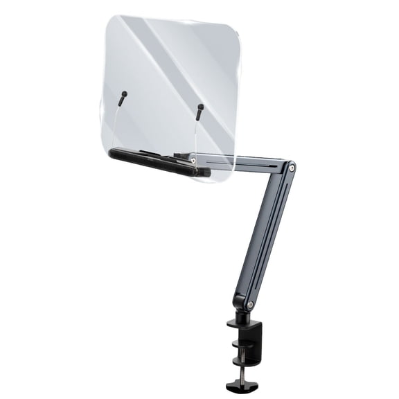 COOLHOOD Adjustable Laptop Stand Arm Mount, 360 Degree Rotating Tablet Holder with Height Adjustment for Comfortable Viewing