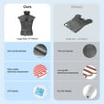 thumbnail image 4 of RENPHO "24x37" Shoulder Heating Pad for Back Pain Relief, Electric Large Heating Pad for Neck & Wrap with 6 Heat Settings & Auto Shut-Off, Birthday Gifts for Women Men, Grey, 4 of 13