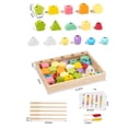 thumbnail image 3 of YingYouFu Educational Toys for 1 2 3 Year Old Boys Girls-Wooden Sorting & Stacking Toys for Baby Toddlers,Educational Shape Color Sorter Preschool Kids Gifts, 3 of 5