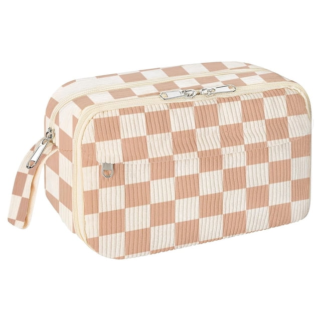 Estuche para Lápices para Niñas, Estuche Grande de con Cremallera, Estuche Estético con Compartimentos C