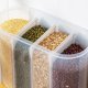 thumbnail image 3 of Contenedor Almacenamiento Alimentos Secos Dispensador Cereales 2/4/6 Mural Transparente para La Del, 3 of 9
