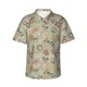thumbnail image 1 of Balery Marine Sailing Badges Camisas hawaianas de manga corta para hombre, camisas playeras de corte holgado, camisas de vacaciones con botones,Large, 1 of 7