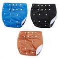 thumbnail image 2 of Adult Diaper Washable Incontinence for Old People Odor Reusable Waterproof Incontinence Pants Free Waist Large Size Blue, 2 of 8