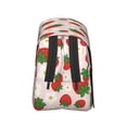 thumbnail image 3 of Disketp Strawberry Floral Estuche de Lápices de Doble Capa con Tapa Abatible y Cremallera, Organizador Escolar para Adolescentes y Adultos, 3 of 7
