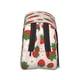 thumbnail image 3 of Disketp Strawberry Floral Estuche de Lápices de Doble Capa con Tapa Abatible y Cremallera, Organizador Escolar para Adolescentes y Adultos, 3 of 7