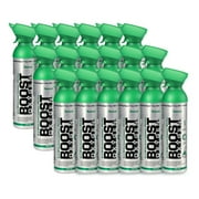 Boost Oxygen Natural Portable 10 L Pure Canned Oxygen, Flavorless (18 Pack)