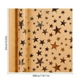 thumbnail image 3 of Kugisaki Christmas Wrapping Paper Rolls - Jumbo Roll Round and Star Gold Pattern Festival Holiday Gift Warping Paper with Metallic Foil Shine -118 x 16.7 Inch Per Roll, 3 of 6