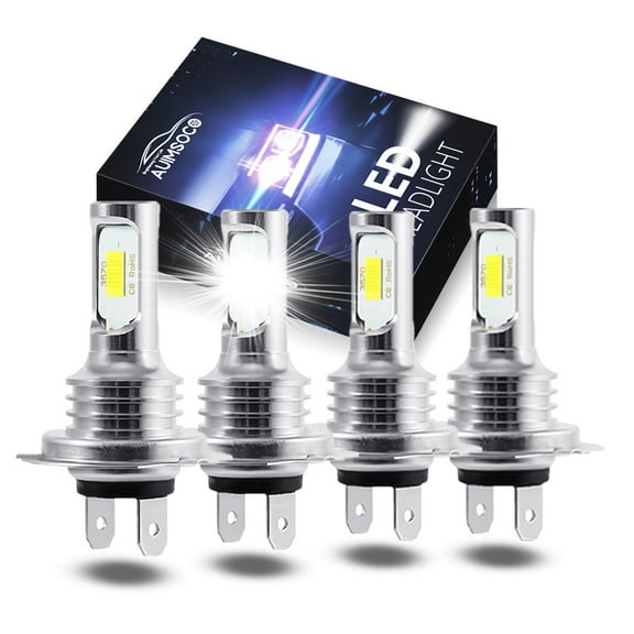 For Hyundai	Genesis Coupe 2013 2014 2015-2016 8000LM LED Headlight H7 Bulbs , High Low Bulbs , 6000K Super Bright White, Plug-N-Play, 300% Brighter 50000 Hours Lifespan, 4x