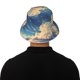 thumbnail image 5 of Fotbe Western Desert Cloud Cowboy Sombrero Tipo Pescador con Estampado – Sombrero de Sol de Algodón de Moda para Playa, Golf, Pesca, 5 of 6
