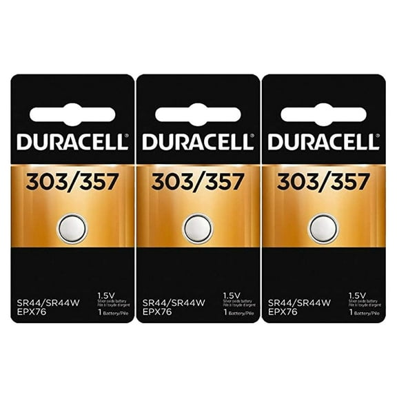 Duracell DURA3PK 1.5V 303Battery, 3 Count (Pack of 3)