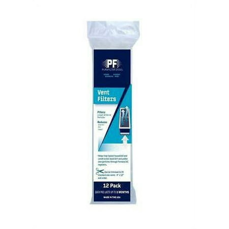 

1unit Protect Plus PFVENT-12 Purafilter 2000 Rectangular Vent Filter 4 Inch x 12 Inch