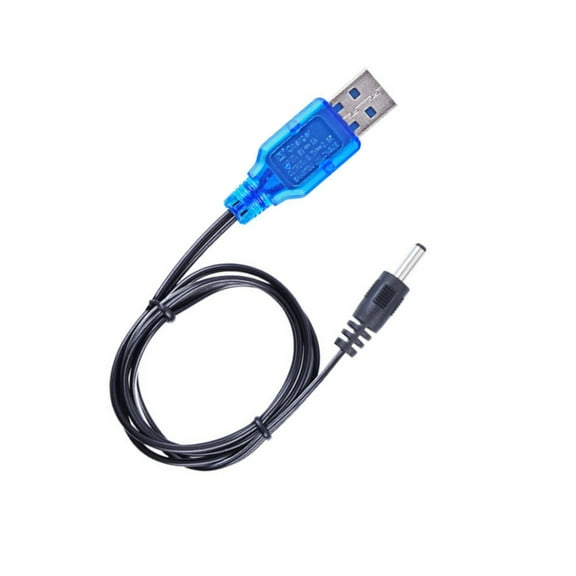 USB to DC3.5mm Cable USB Powered Battery Charging Cable 3.7V 3.5mm Tip to USB Charging Cord for RCDrones and Quadcopter