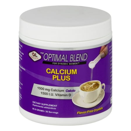 Olympian Labs The Optimal Blend for Dynamic Women Calcium Plus Dietary Supplement, 85.8g