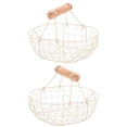 thumbnail image 1 of unbranded 2Ud Cesta De Metal Para Huevos Y Dulces Decorativa Y Fácil De Transportar, 1 of 8