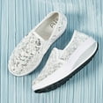 thumbnail image 6 of OAVQHLG3B Women's Slip On Shoes Women Low Wedges Rocking Shoes Walking Casual Sports Shoes, 6 of 7