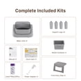 thumbnail image 6 of Self Cleaning Cat Litter Box, Automatic Litter Box with Open Top, Safety Sensors, Anti-Pinch Protection, Dark Grey, 6 of 9