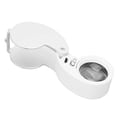 thumbnail image 4 of 40X Illuminated Magnifying Glass LED Portable Aluminum Alloy HD High Transmission Reading Magnifier, 4 of 5