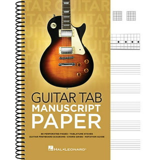 Manuscript Paper: Yellow Notes  A4 Blank Sheet Music Notebook