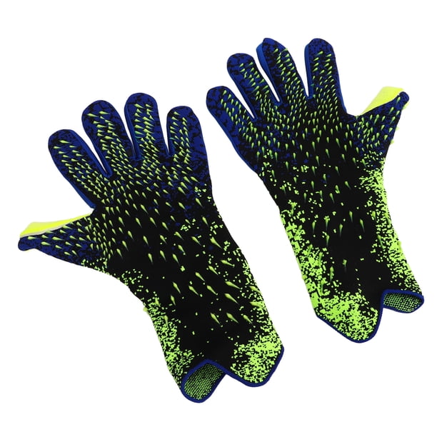 M Buder Guantes de Portero de Fútbol de Látex Antideslizantes Fluorescente Talla 8