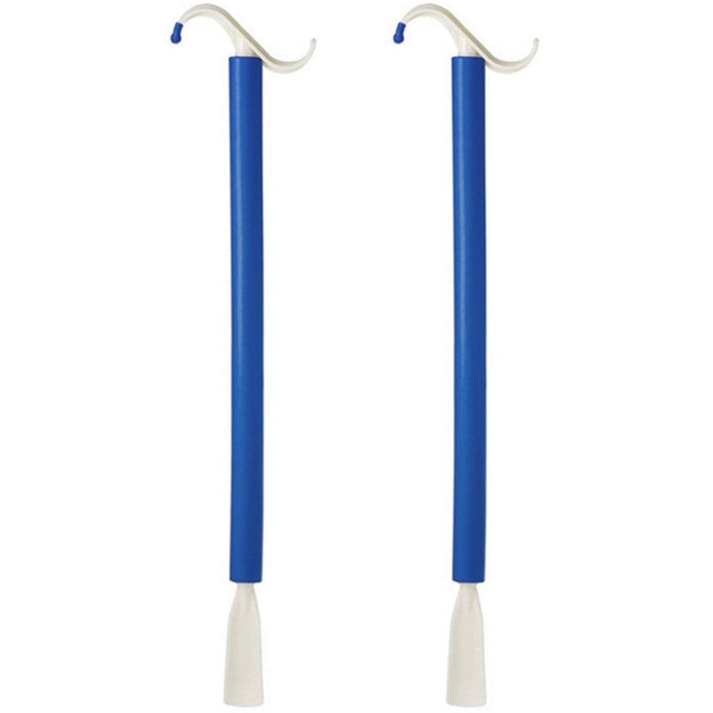 Bestonzon 2pcs Auxiliary Shoehorn Professional Dressing Poles