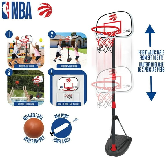 NBA Raptors 4-in-1 Basketball System