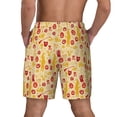thumbnail image 4 of Goofa Halloween Elements Printed Men's Swim Trunks Board Shorts Quick Dry Mens Swimming Trunks with Compression Liner,Breathable Fit Hawaii Beach Shorts-XX-Large, 4 of 9