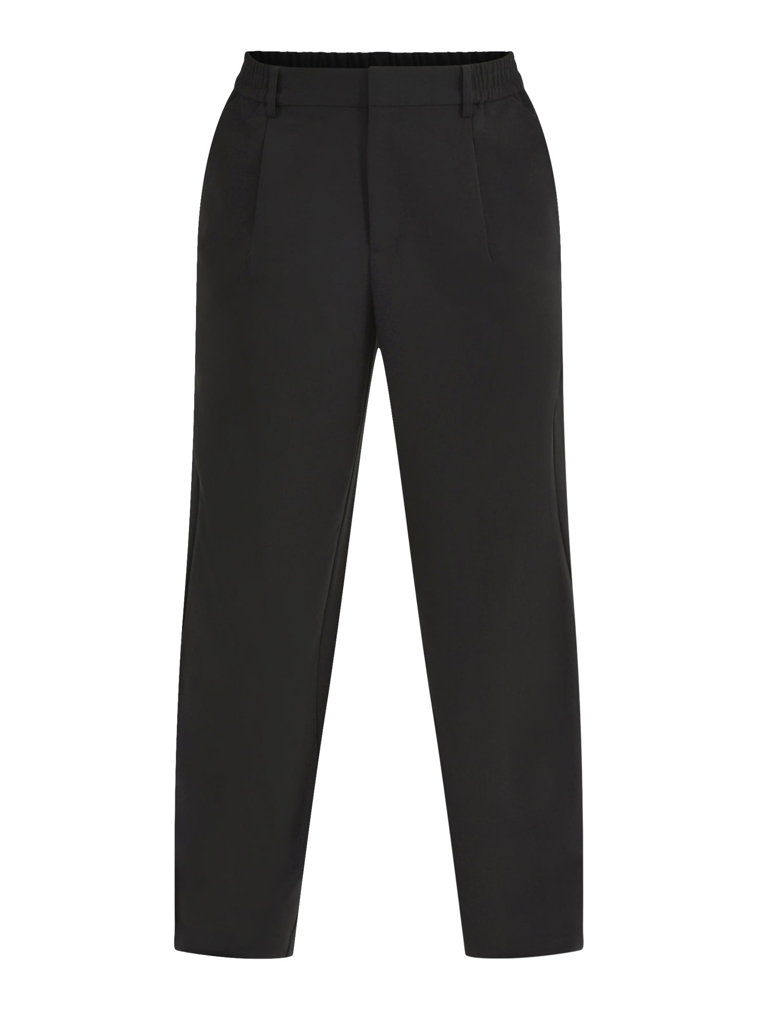 Time and Tru Women's Slouchy Tailored Pants, 30" Inseam, Sizes 0-18
