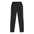 thumbnail image 5 of Time and Tru Women's Slouchy Tailored Pants, 30" Inseam, Sizes 0-18, 5 of 5