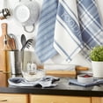 thumbnail image 4 of Design Imports DII Asst Torchon et Torchon Foodie Bleu Stonewash 5 Pièces, 4 of 4