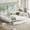 Light White + MDF+Metal + Queen, variant on Queen Size Platform Bed with Storage Drawers, Metal Daybed Frame with Upgraded Safety Round-Pipe Design, Low Profile Design, White