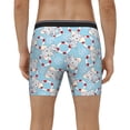 thumbnail image 4 of Xecao Baby Elephant Print Boxer Briefs for Men's Stretch Moisture-Wicking Underwear, Mid-Rise Classics breathable fabric, 4 of 7
